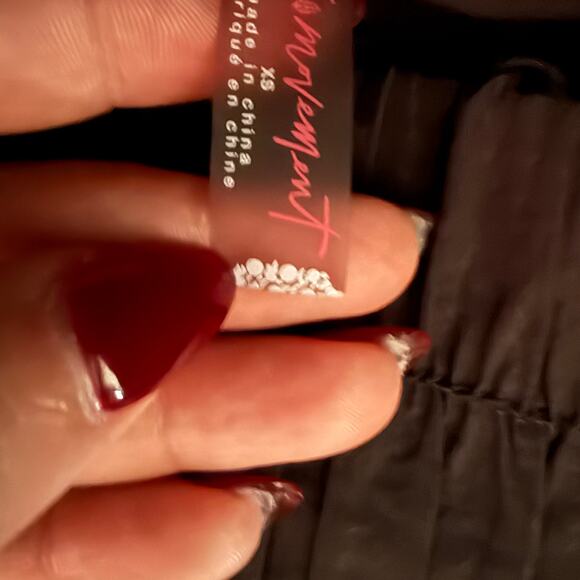 FREE PEOPLE | Black The Way Home Workout Run Shorts | Extra Small - Picture 5 of 5